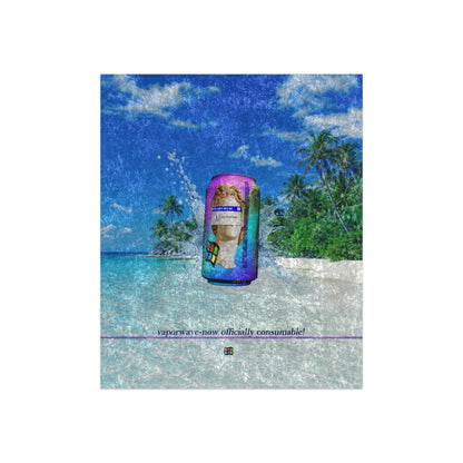 Consume Nostalgia Crushed Velvet Blanket