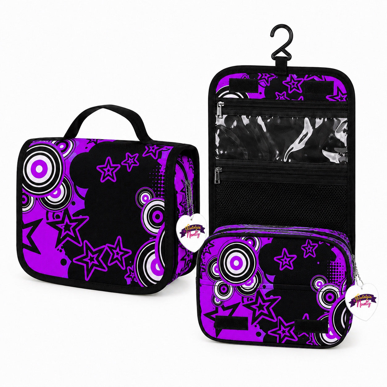 Frutiger Metro Purple Toiletry Bag