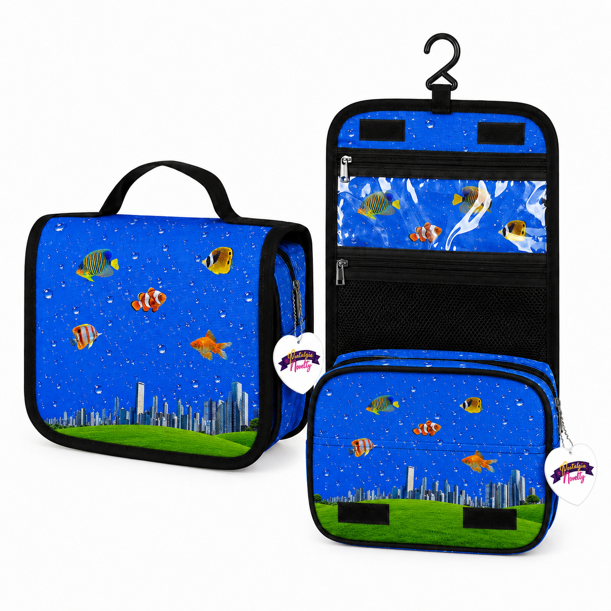 Fish City Toiletry Bag