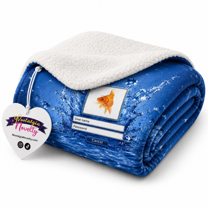 Liquid Login Sherpa Blanket
