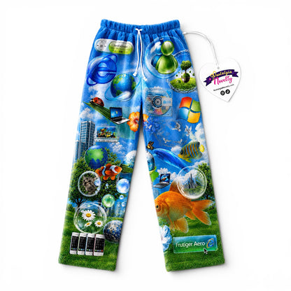 Fruitiger Aero Fish Y2k Pajama Pants