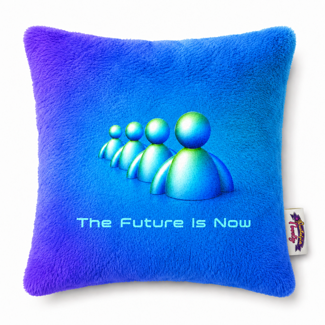 Future is Now v1 Fuzzy Pillow Case