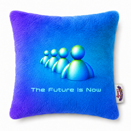 Future is Now v1 Fuzzy Pillow Case
