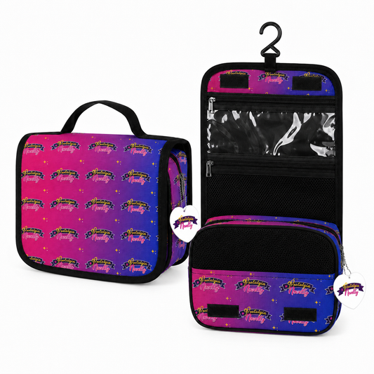 Nostalgia Novelty Gradient Toiletry Bag