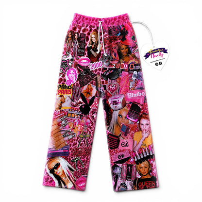 Mcbling Girl Y2k Pajama Pants