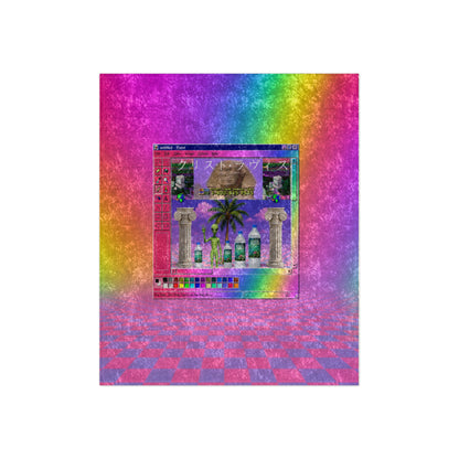 Sphinx Ilusions Crushed Velvet Blanket