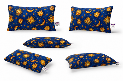 Sun and Moon Pillow Cover