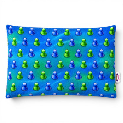 Messenger Fuzzy Pillow Shams King Queen