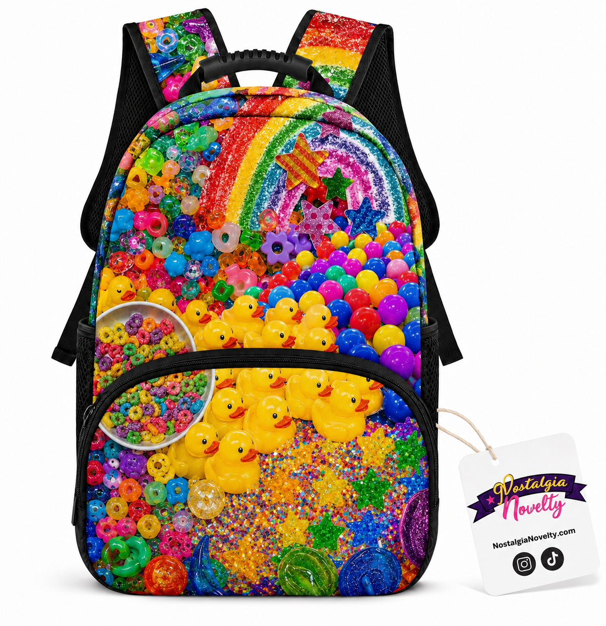 Duckie Glitter Backpack