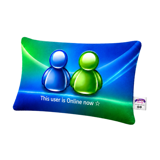 Frutiger Aero User Online Pillow Cover